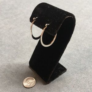 NWT Sterling silver Silpada oval hoop earrings